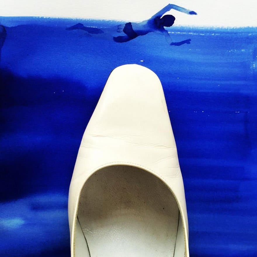 shoe Creative Drawings
