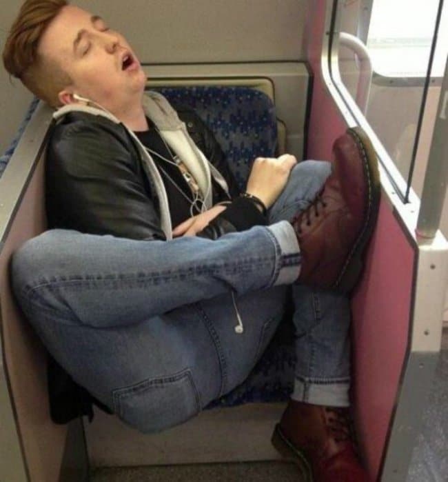 Sleep in public