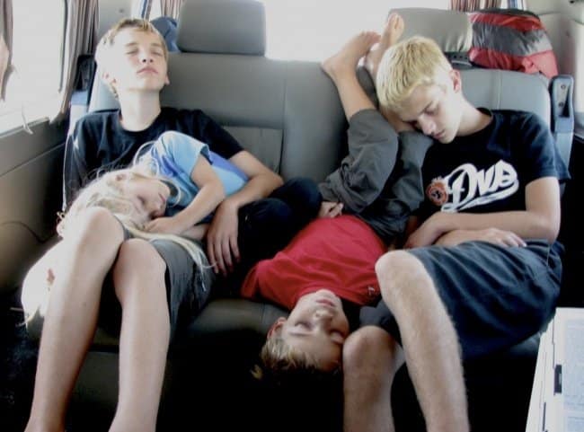 Sleep in publics