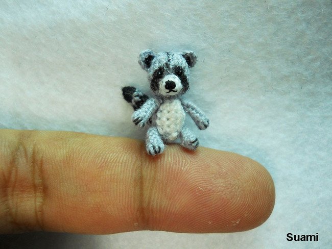 Small Panda Tiny Crochet