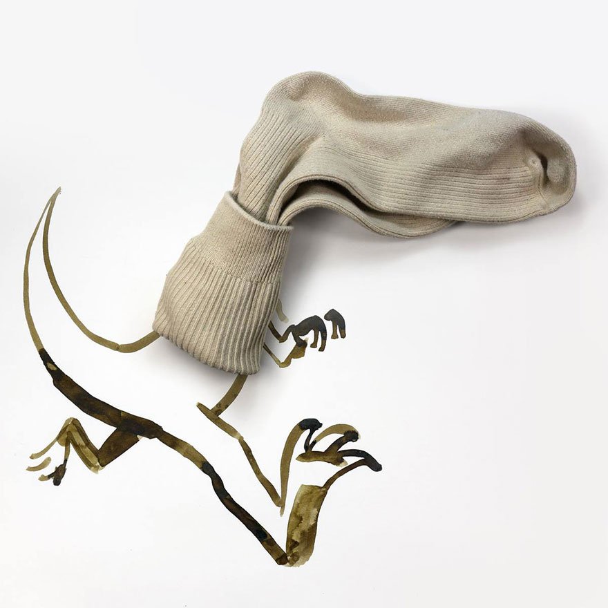 socks Creative Drawings