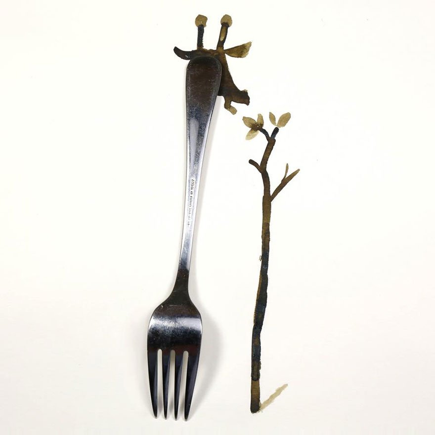 Spoon Creative Drawings