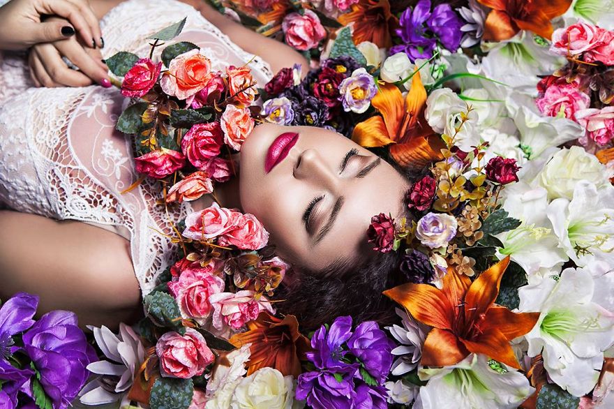 Spring Aneta Surreal Portraits