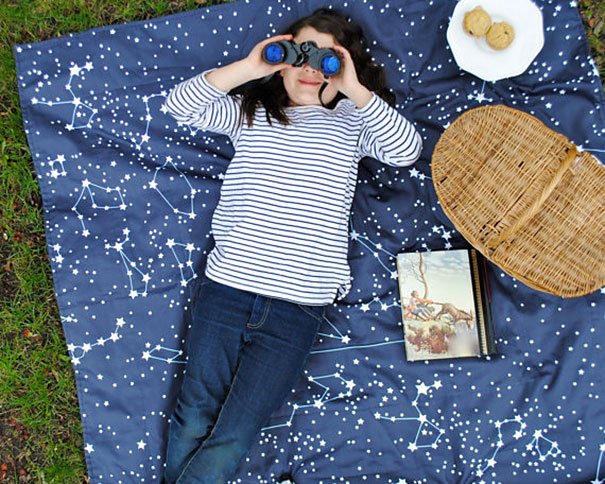 Star Constellation Blanket Beautiful Galaxy