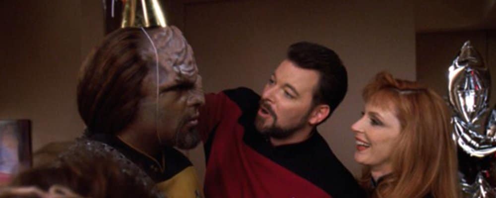 Star Trek the Next Generation Tales From the Set - Worf's Birthday Party