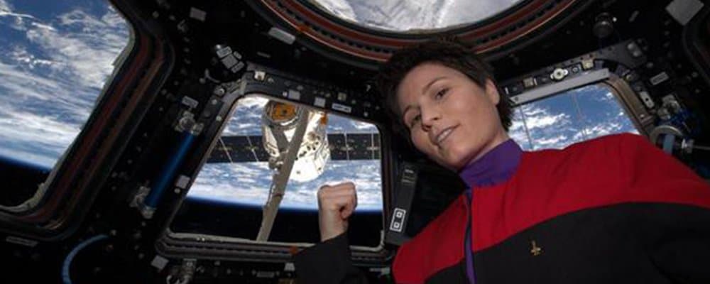 Star Trek the Next Generation Tales From the Set - Samantha Cristoforetti