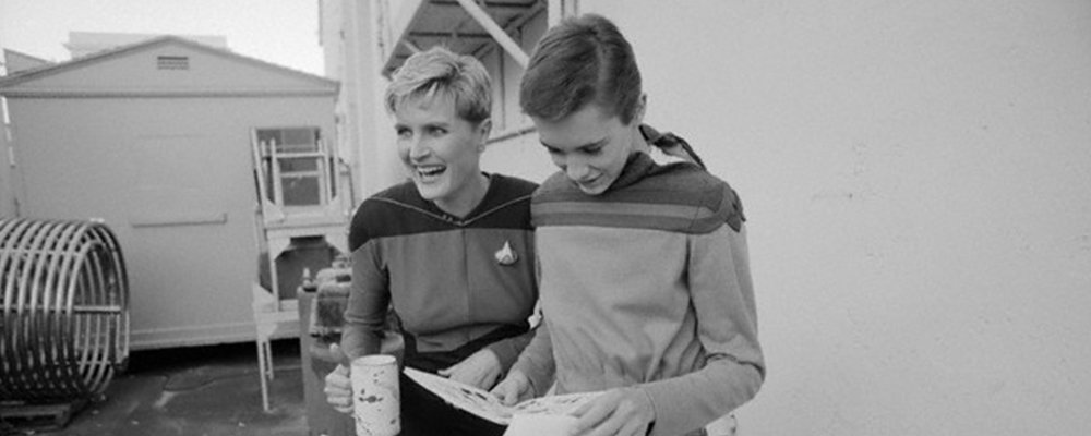 Star Trek the Next Generation Tales From the Set - Tasha and Wesley