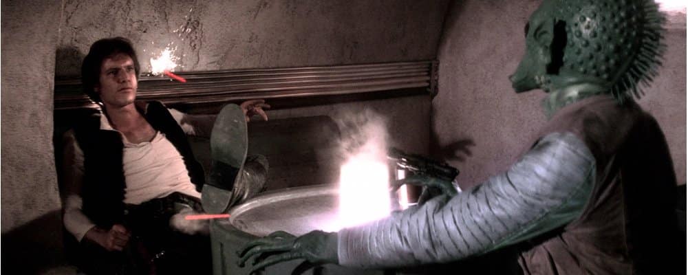Star Wars Secrets - A New Hope - Solo and Greedo