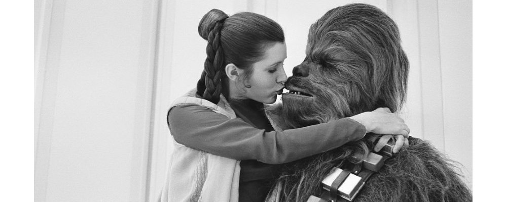 Star Wars Secrets - The Empire Strikes Back - Princess Leia and Chewee