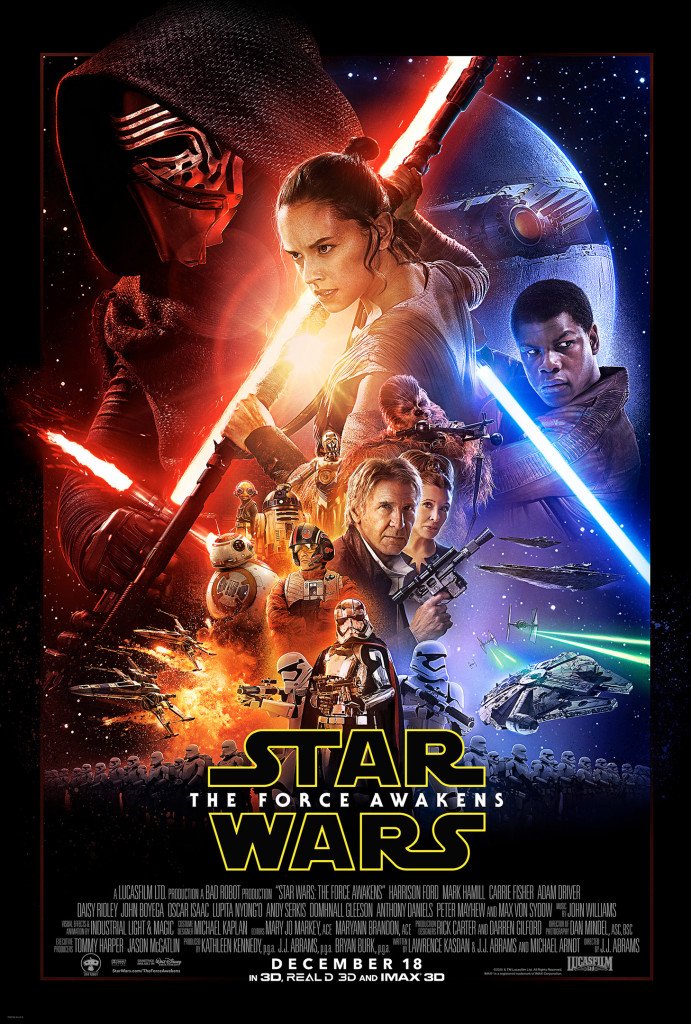 Star Wars VII The Force Awakens 43 - Official Poster