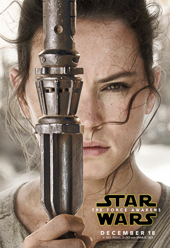 Star Wars VII The Force Awakens 44 - Character Poster Rey