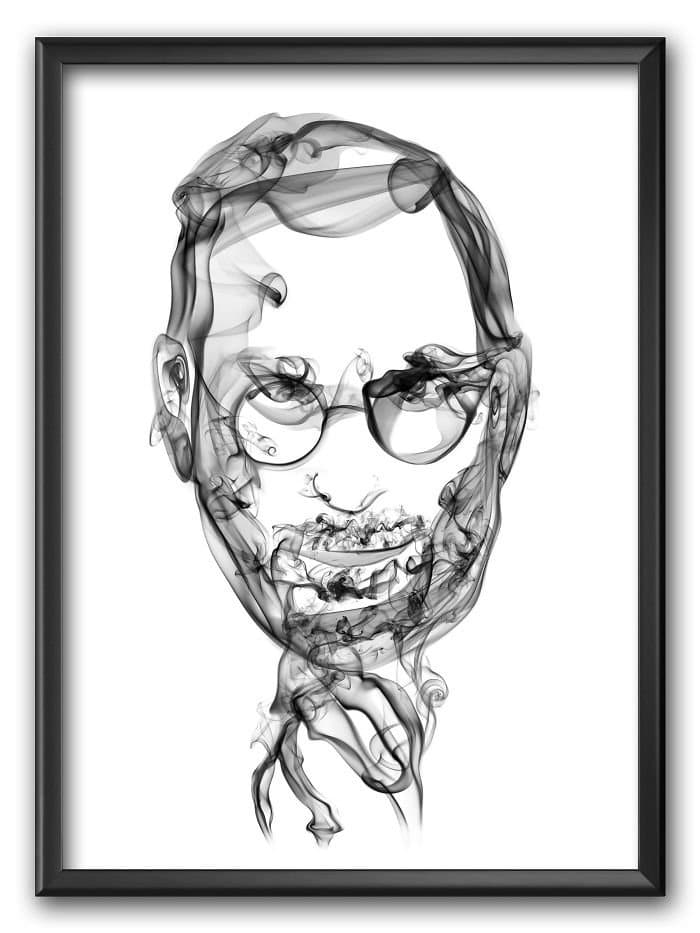 Steve Jobs Smoke Posters