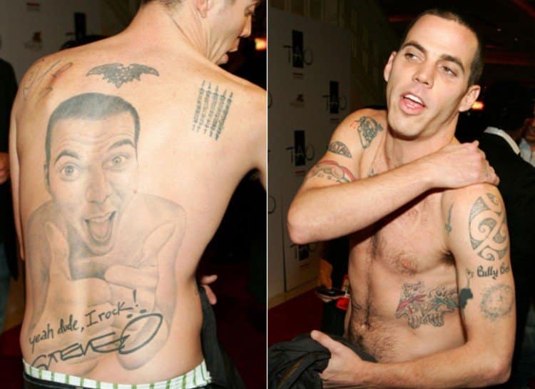 One dozen examples of worst celebrity tattoos