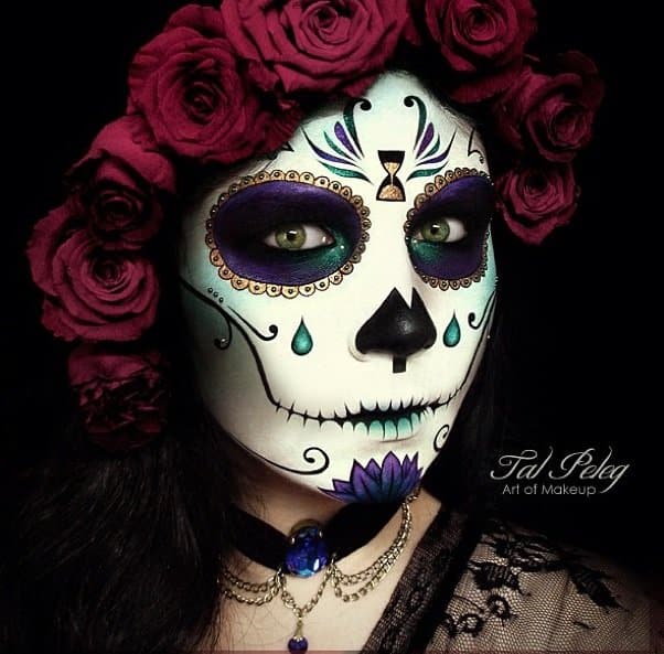 Sugar skull Eye Makeup