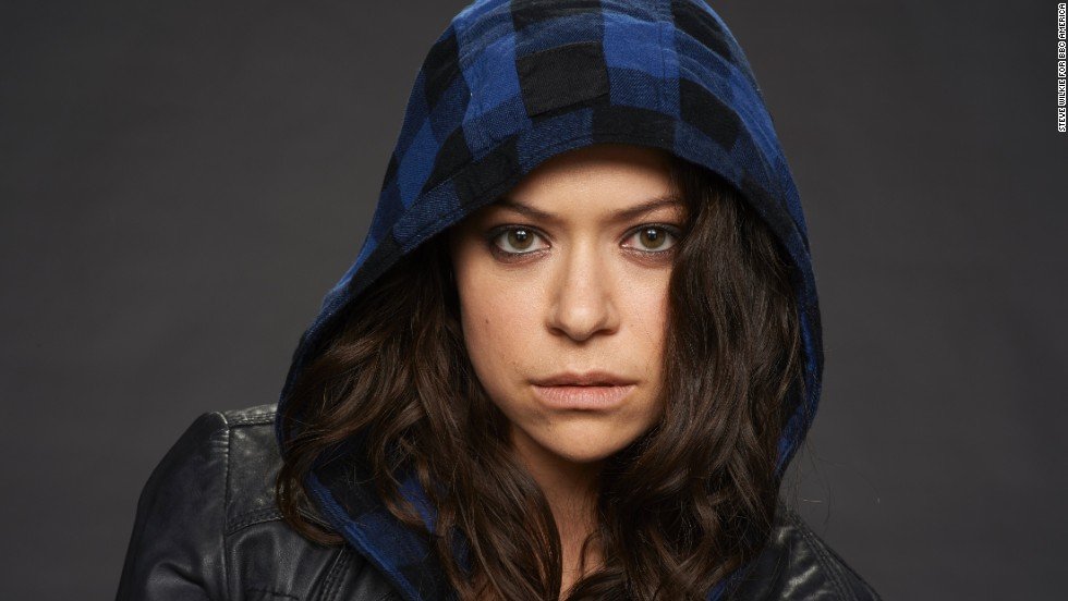 Tatiana or Sarah Manning in the “Orphan Black” Supergirls