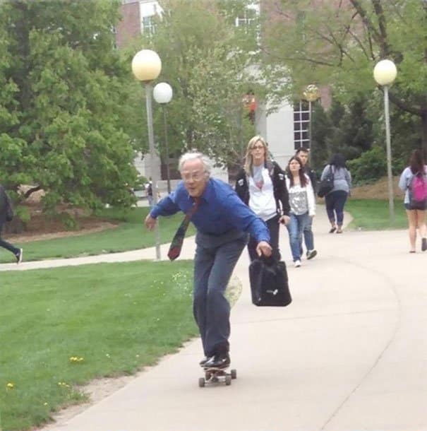 Teacher Skates Awesome Teachers