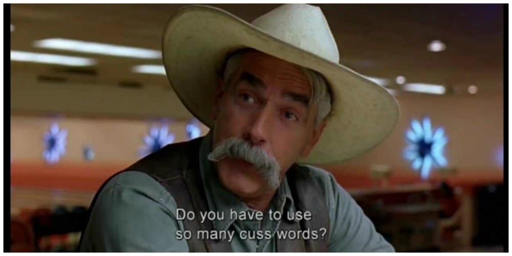 the big lebowski swearing
