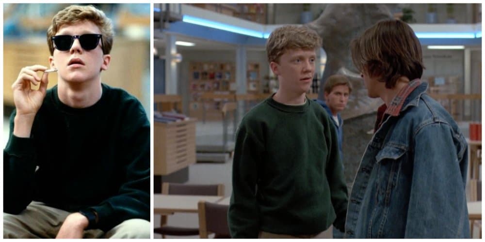 the breakfast club anthony michael hall growth spurt