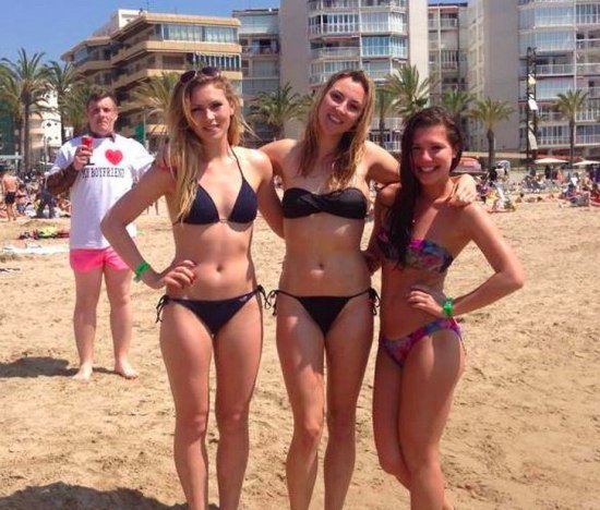 This old man really love Butterflies Funny Photobombs