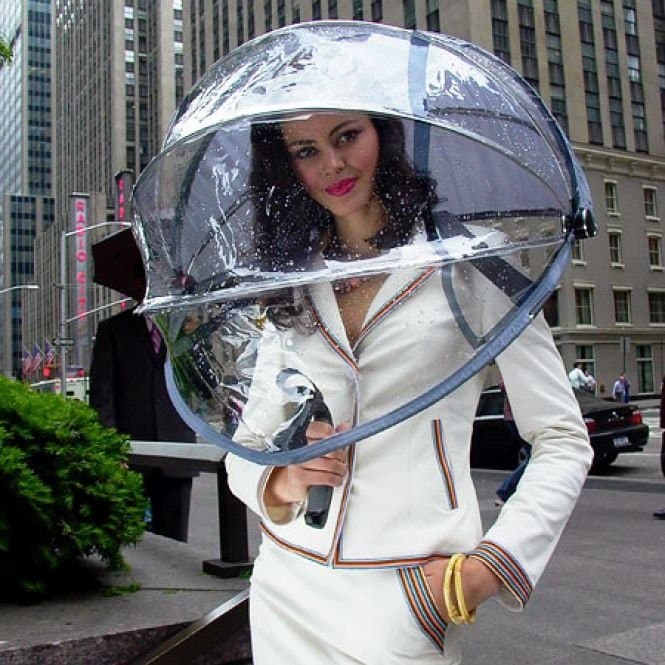 Full Transparent Umbrellas