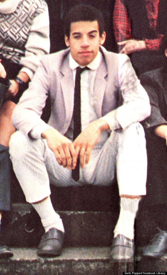 Vin Diesel's yearbook photo. [1985] Young Celebrity