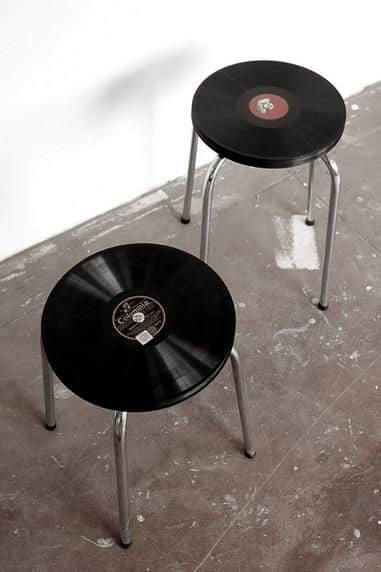 Vinyl Chairs Upcycling