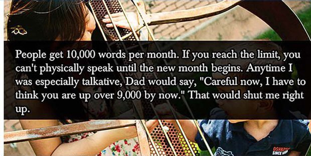 Way to stop the talkative child Parent Lies