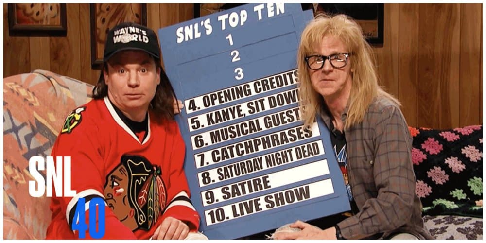 wayne's world snl