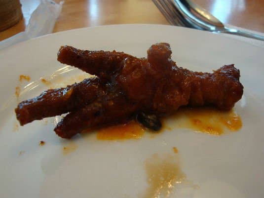 Weird Food - Scary Food 16 Chicken feet