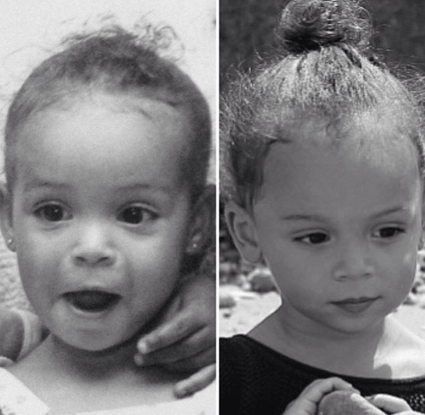 which is Scout and which is mom Young Model