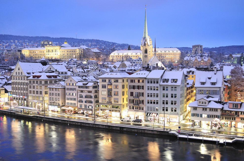 Winter is not so attractive anywhere else Stunning Switzerland