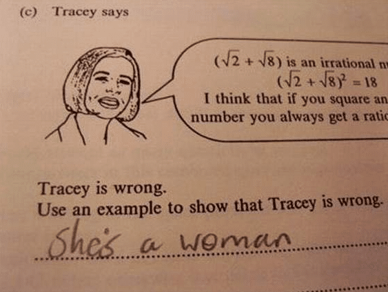Woman Funny Mistake