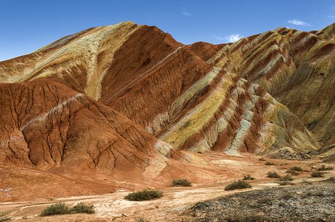 Zhangye Danxia landform in Gansu, China 3 Unusual Places